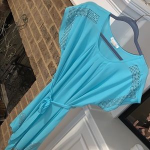 Lovely light blue with sparkles